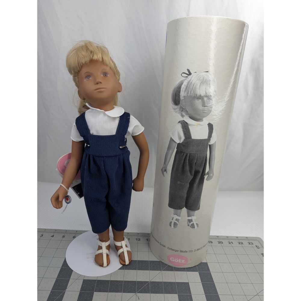 Gotz Sasha Maria Doll Papers Not Original Tube